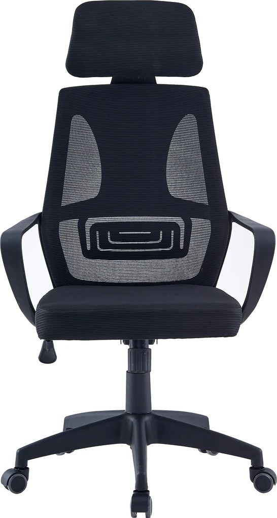 Irodai szék, fekete szövet, TAXIS NEW