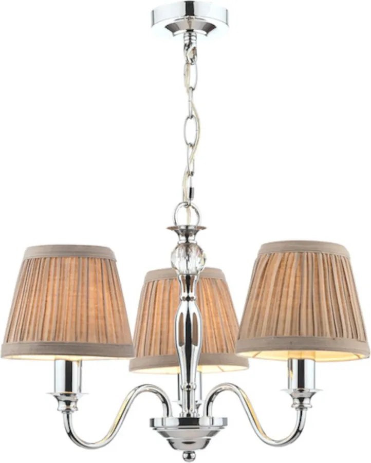 LAURA ASHLEY 3743655-Q ELLIS Kristály Csillár Csiszolt króm E14 IP20