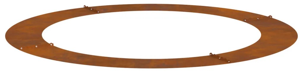 Corten acél virágcserép Corten acél Nagy Virágcserepek