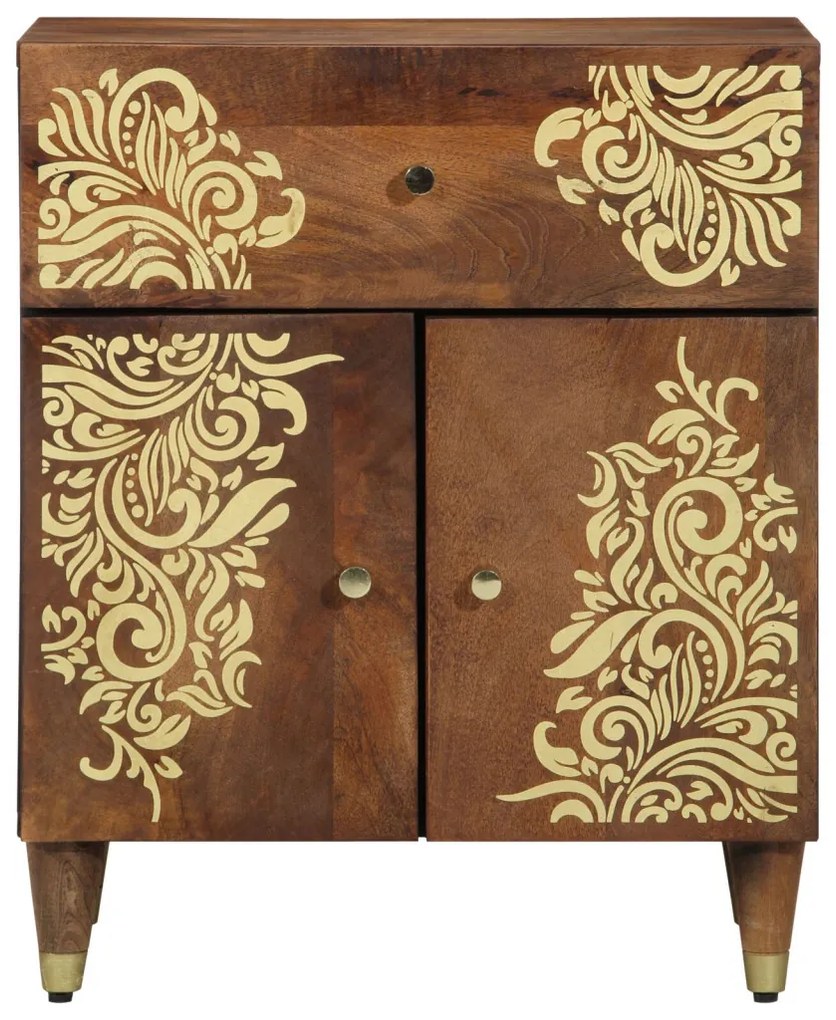 Éjjeli Szekrény Mézbarna Tömör fa 50 x 33 x 60 cm Tárolás