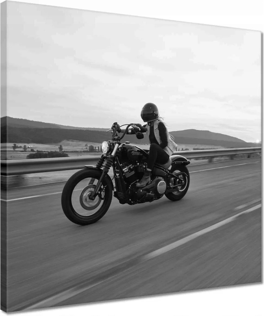 Vászonkép 40x40 Harley Davidson Motorkerékpár