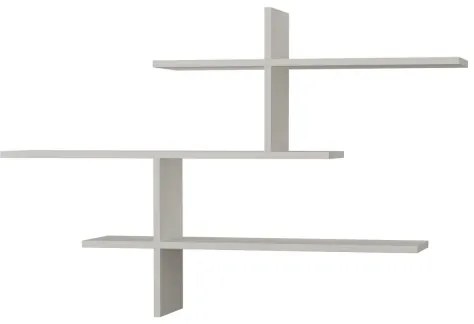 Fali polc LEO 80,5x123 cm fehér