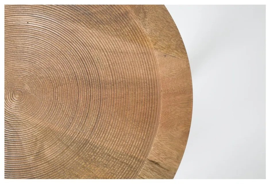 Dendron mangófa tárolóasztal, ⌀ 60 cm - Zuiver
