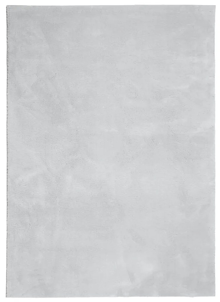 HUARTE szürke rövid szálú puha és mosható szőnyeg 160 x 230 cm