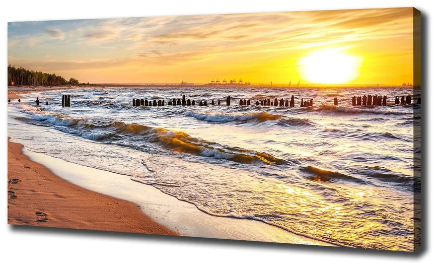 Vászon nyomtatás Sunset beach pl-oc-140x70-f-67409606