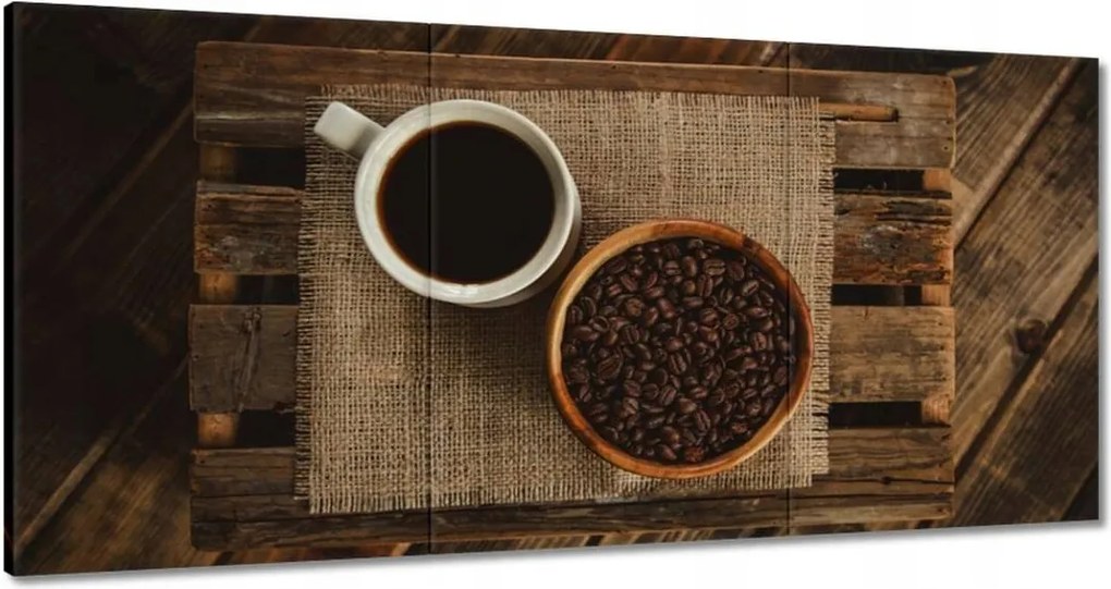 Vászonkép 180x90 Szemes kávé