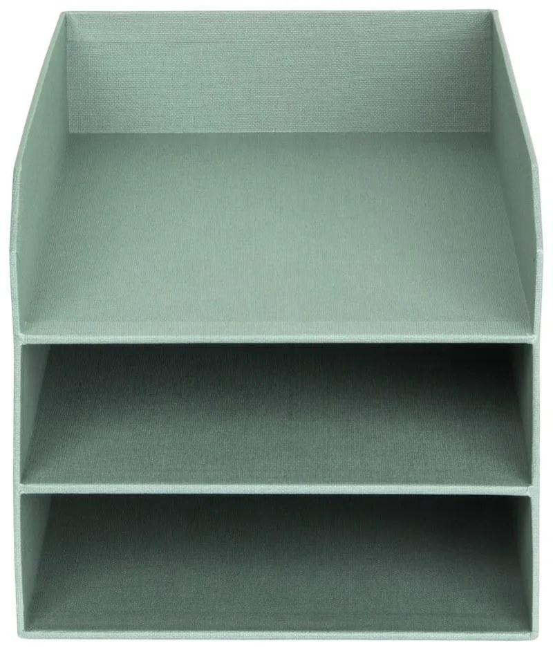 Zöld karton rendszerező dokumentumokhoz Trey Canvas Paper Laminate – Bigso