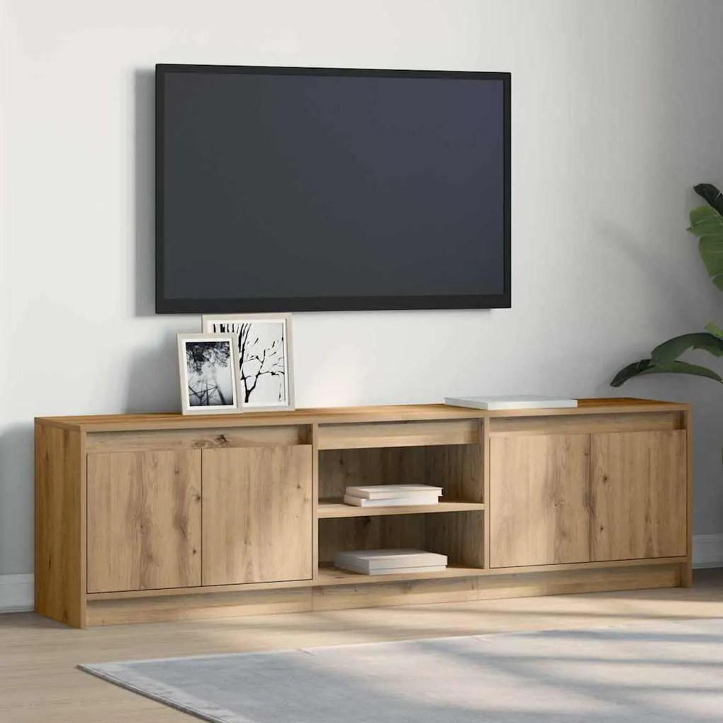 TV szekrény Barna 182 x 34 x 50 cm Faanyag