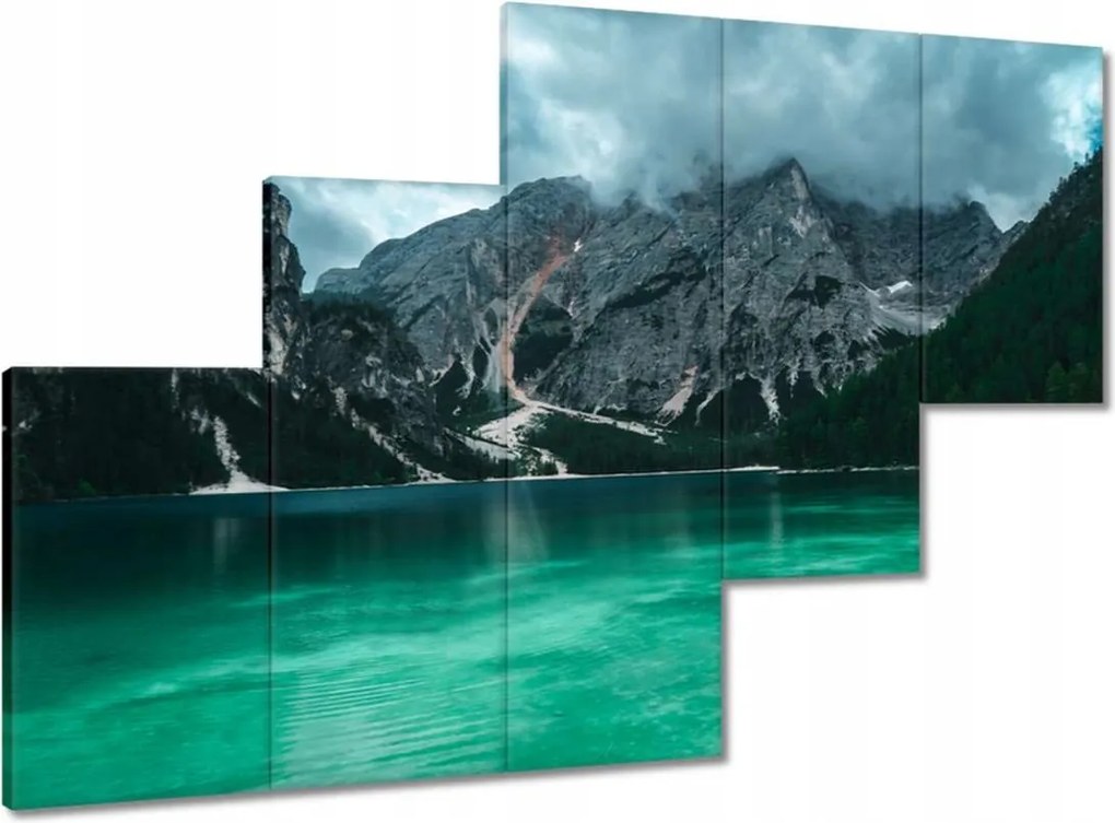 Festmények 150x105 Hegyi tó Tájkép