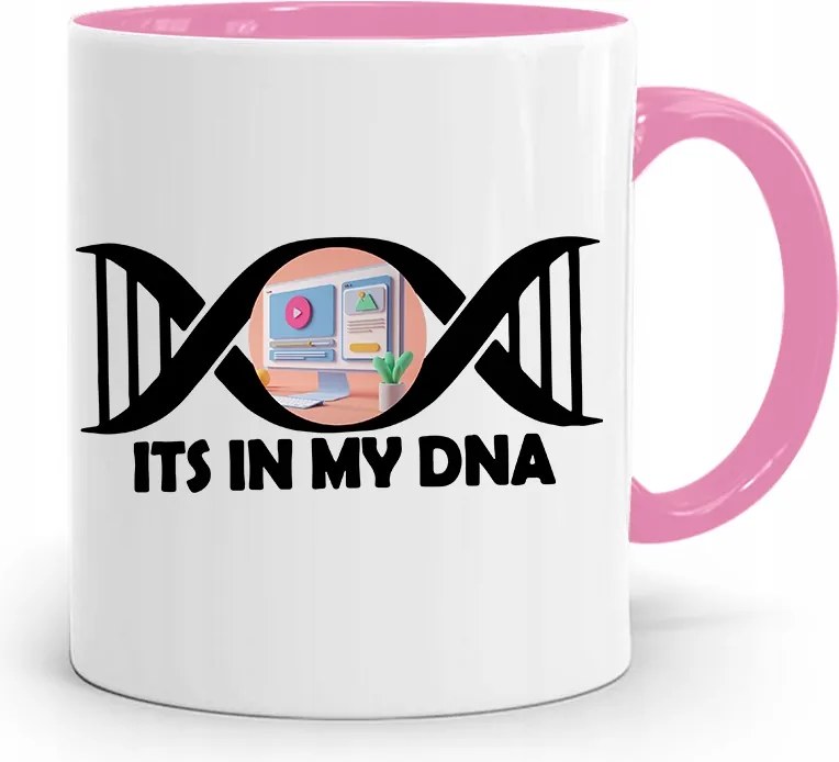 Marketingeseknek Marketing Bögre Rózsaszín Ajándék fényképes nyomtatással