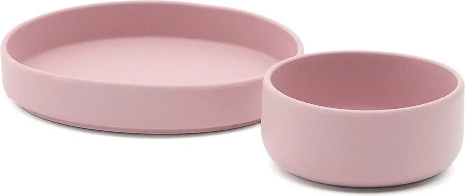 Szilikon gyerek étkészlet 2 db-os Lili – Kave Home