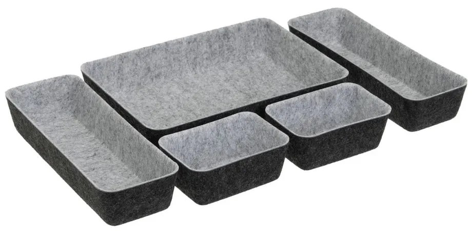 Textil fiókrendszerező készlet 5 db-os – Casa Selección