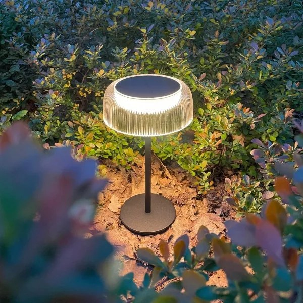 Zuma Line DT33111-LED solar lámpa BLUET LED/2,5W/2000mAh IP44 fekete