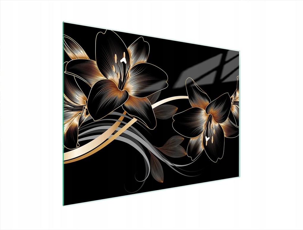 Üveg Vágódeszka 40x30 Orchidea Edzett Üveg