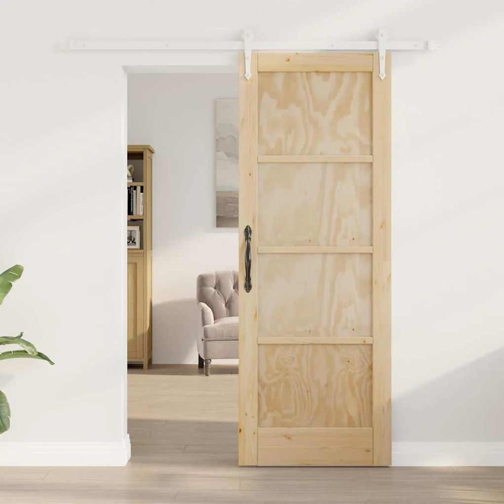 Csúszó ajtó Egyéb ORKDAL Természetes és fehér 73.5 x 198.5 cm