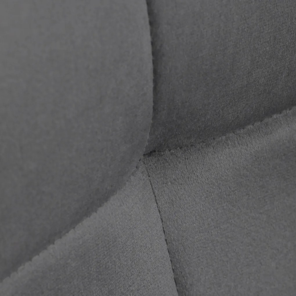 CT-V5081 GREY4 szürke bársony étkezőszék