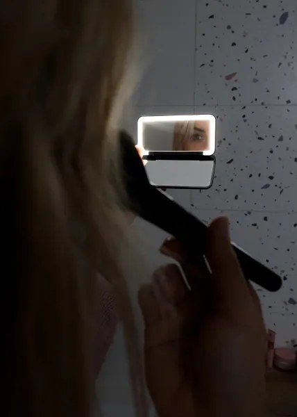 Concept KZ2020 - PERFECT SKIN LED kozmetikai tükör, 1,5W/5V, 300 mAh, fekete