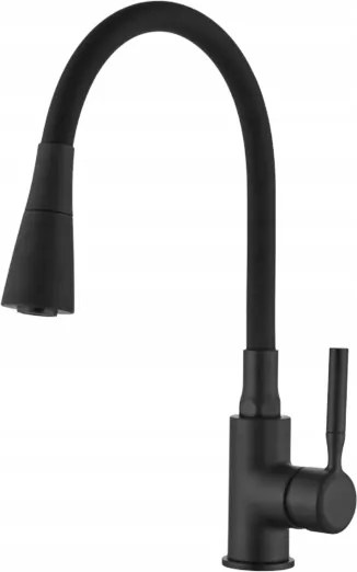 Invena Pogo Plus Mosogató Csaptelep, Fekete