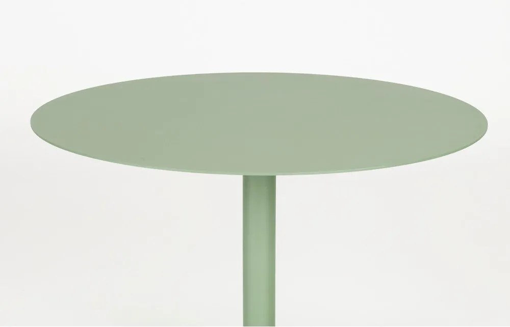 Acél kerek bárasztal ø 57 cm Snow – Zuiver