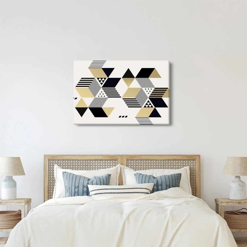 Kép - Geometriai formák N⁰1 (90x60 cm)