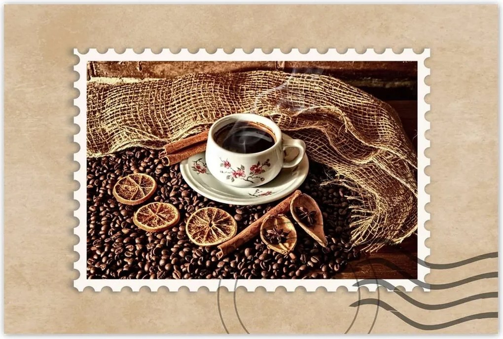 Poszterek 60x40 Kávéscsésze vaníliával