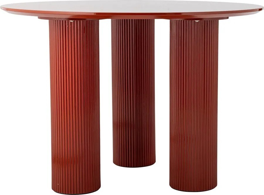 Fényes kerek étkezőasztal ø 110 cm Della – Bloomingville