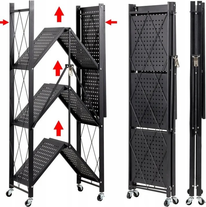 Raktári polc FS004, 127x72x34 cm