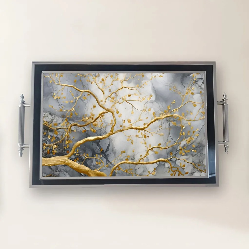 Üveg tálca, 38×24 cm – TPG9831