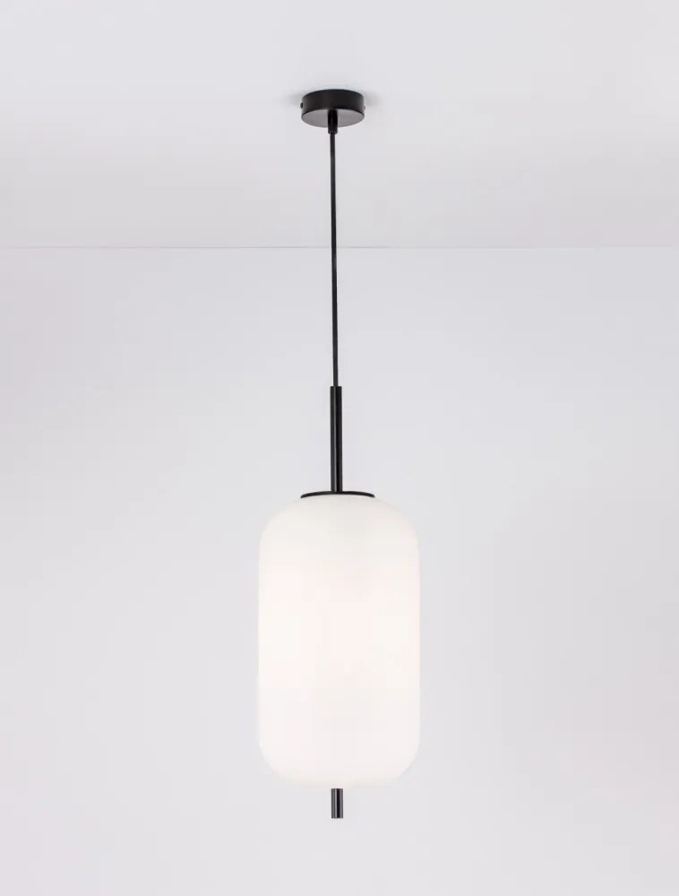 NOVA LUCE 9624072 LATO Egyágú Függesztett Lámpa Üveg E27 IP20