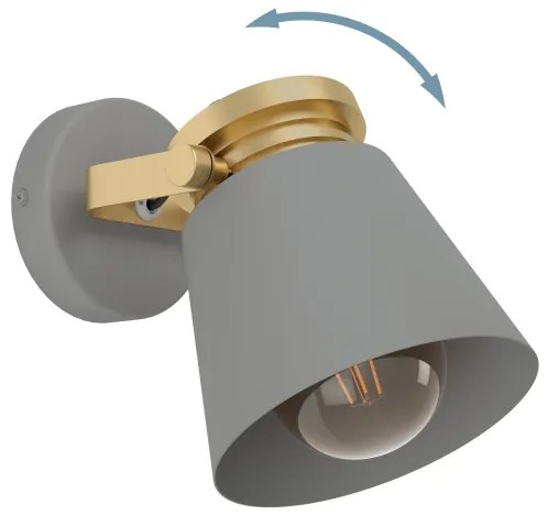 Eglo 43835 - Fali spotlámpa TWICKEN 1xE27/28W/230V