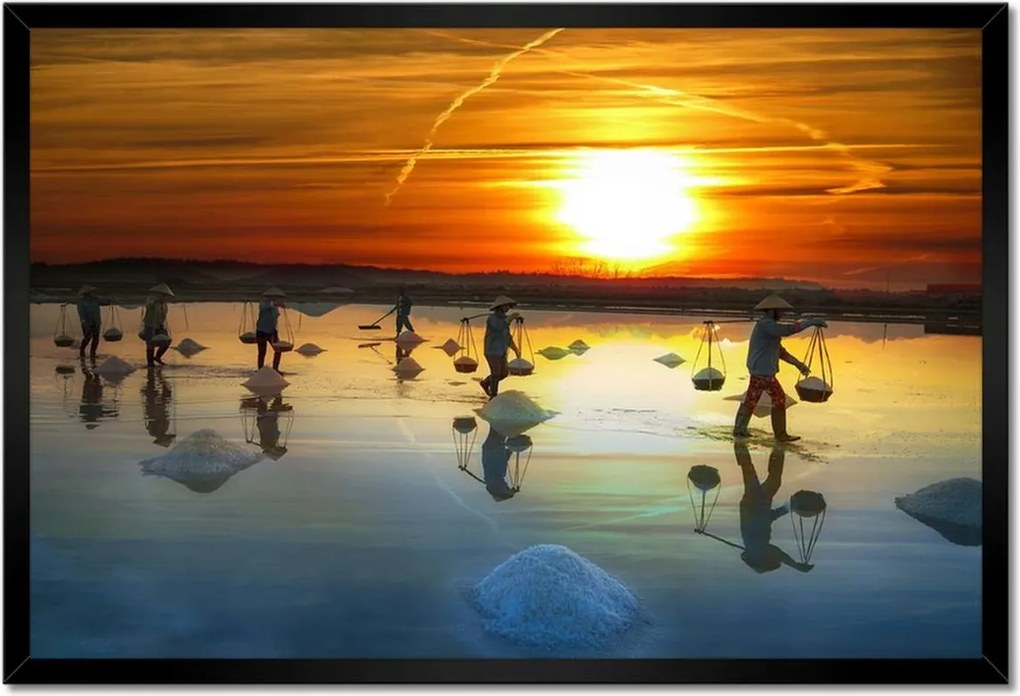 Poszterek keretben 60x40 Kilátás Tájkép