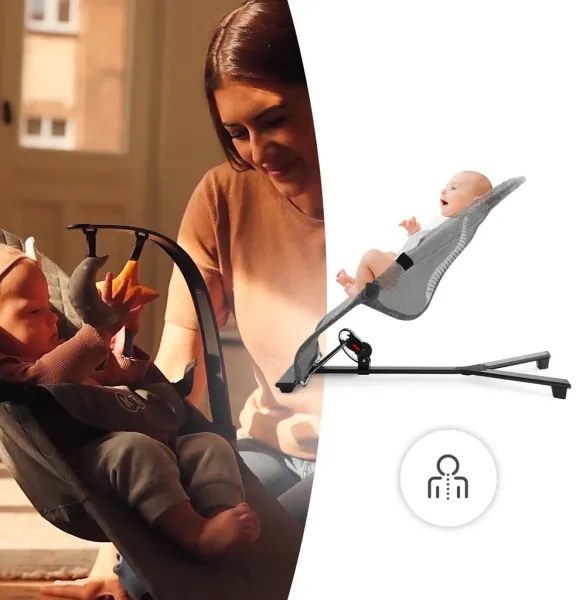 KINDERKRAFT - MIMI babahinta szürke színben