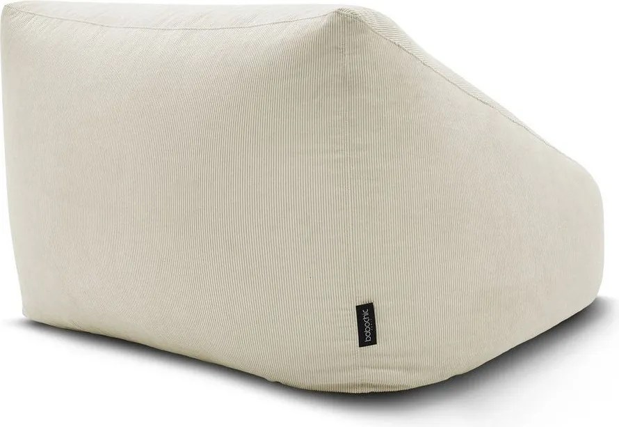 Bézs kordbársony babzsákfotel Lilibet – Bobochic Paris