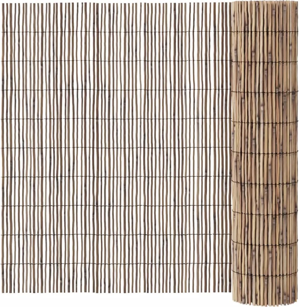 vidaXL nád kerti kerítés 600 x 90 cm