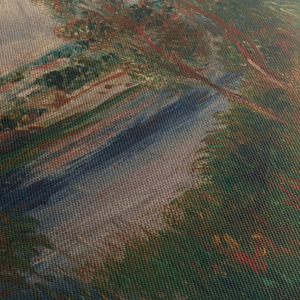 Kép - Auguste Renoir, Landscape at Vetheuil, reprodukciók (90x60 cm)