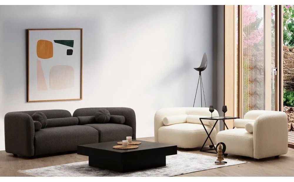 Krémszínű fotel Victoria – Artie