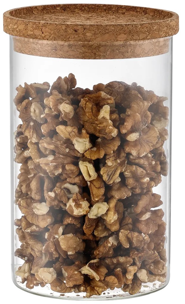 4Home Cork üvegedény fedővel, 850 ml, 850 ml