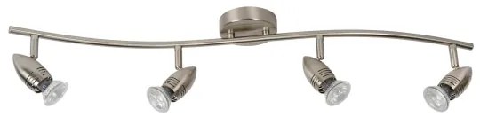 Lucide 13955/20/12 - LED Spotlámpa CARO-LED 4xGU10/5W/230V króm