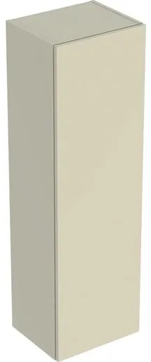 Geberit Smyle Square fürdőszobaszekrény magas 36x118x30 cm szürke színben 500.361.JL.1