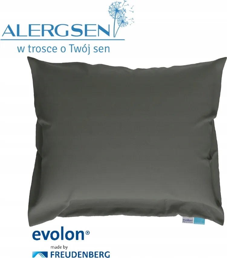 Atkák elleni párnahuzat Antiallergén Evolon 50x60 szürke