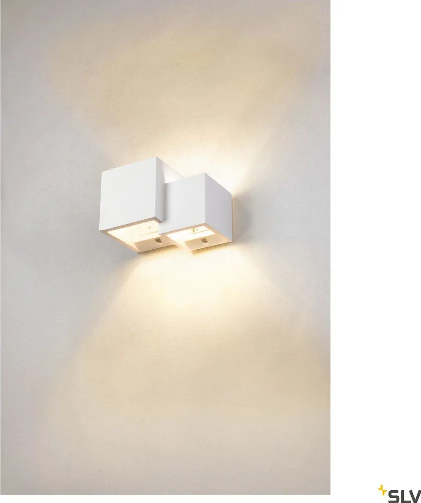 SLV PLASTRA 1004733 Fali lámpa 1x15W/G9 IP20