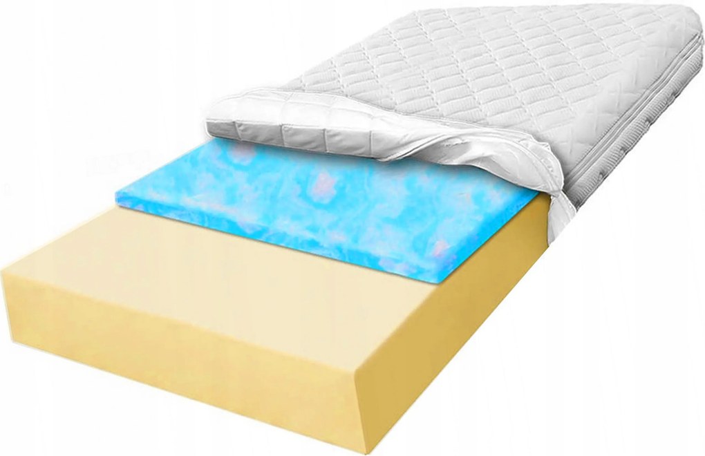 Habszivacs matrac 130x170 puha Marshmalo 13cm