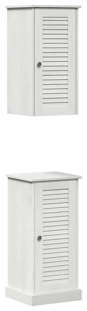 Fürdőszoba bútor szett VIGO 2 pcs antik fehér 37 x 34 x 80 cm