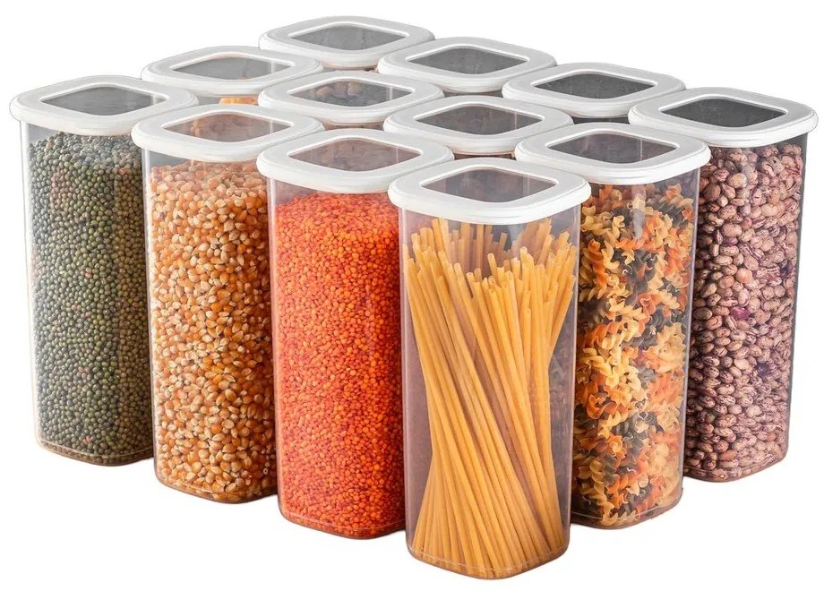 Élelmiszertartó doboz szett 12 db-os Fresco – Hermia