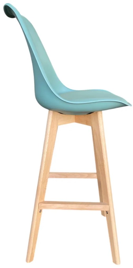 Skandináv Bárszék Mentakék Színben Montreal - Raktárról