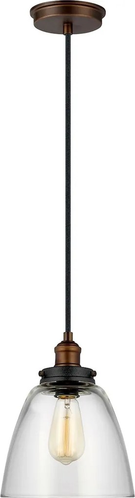 Feiss loft függeszték baskin antik bronz elsfe-baskin-p-b-br