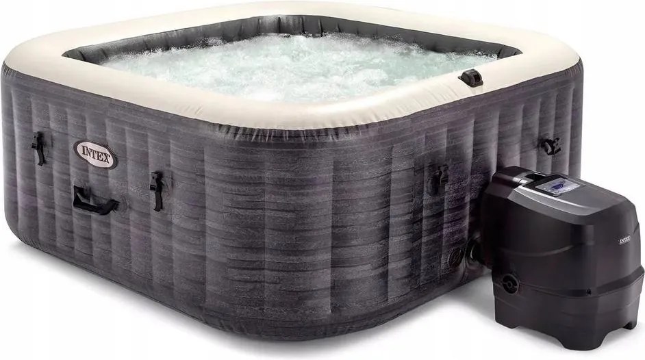 Intex 28452NP Pure Spa Greystone Deluxe pezsgőfürdő sósvizes rendszerrel