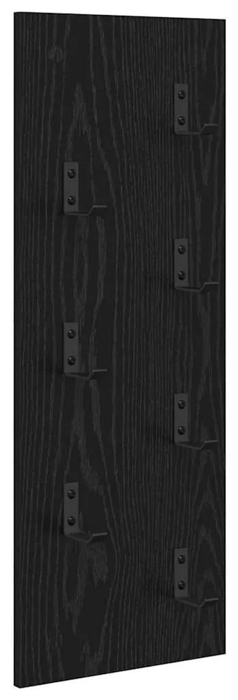 Fali Kabáthorog Musta tammi 30 x 1.5 x 80 cm Faanyag