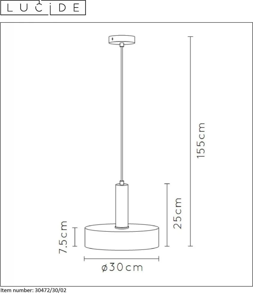 Függeszték Bronz GIADA LUCIDE 30472-30-02