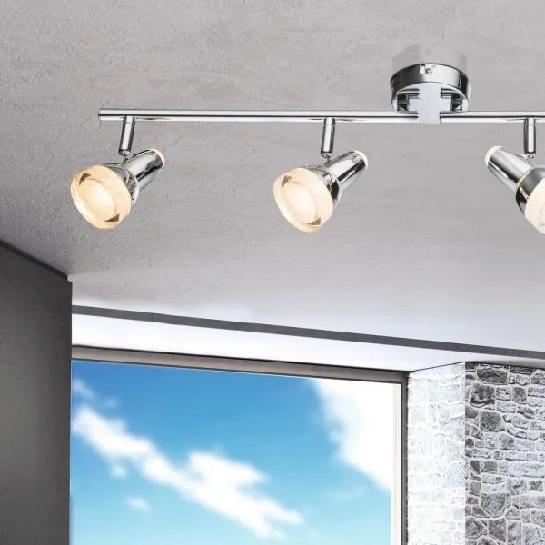 Globo 56134-4 - LED Spotlámpa ALASKA 4xLED/4W/230V fényes króm